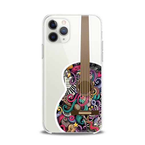 Lex Altern TPU Silicone iPhone Case Colorful Guitar