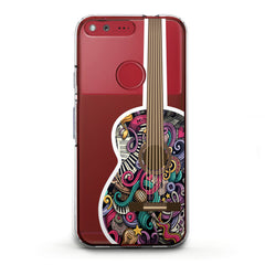 Lex Altern TPU Silicone Google Pixel Case Colorful Guitar