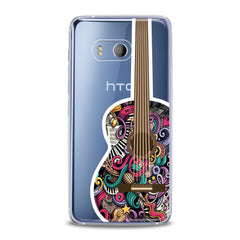 Lex Altern TPU Silicone HTC Case Colorful Guitar