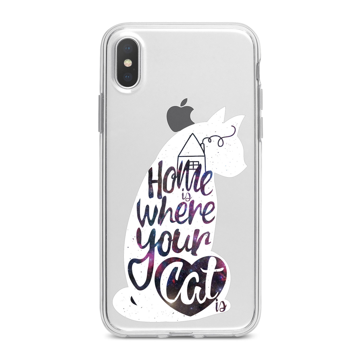 Lex Altern Cat Quote Pattern Phone Case for your iPhone & Android phone.