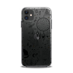 Lex Altern TPU Silicone iPhone Case Black Pattern