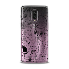 Lex Altern TPU Silicone Phone Case Black Pattern