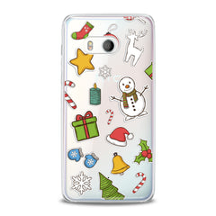 Lex Altern Winter Holidays Theme HTC Case