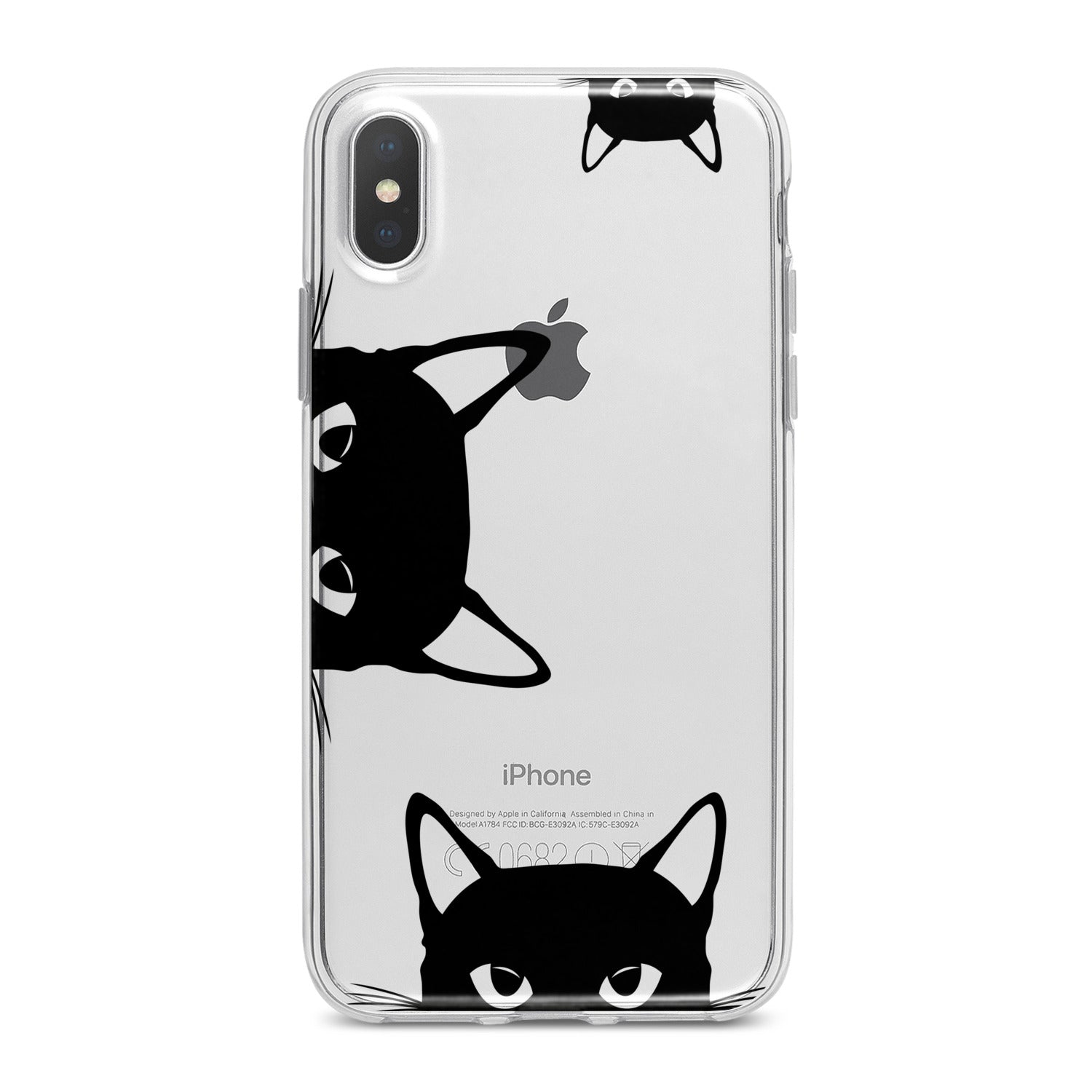 Lex Altern Elegant Black Cats Phone Case for your iPhone & Android phone.