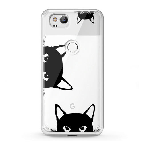 Lex Altern Google Pixel Case Elegant Black Cats