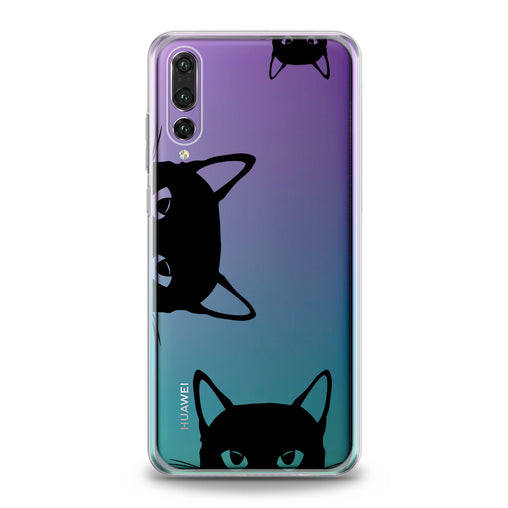 Lex Altern Elegant Black Cats Huawei Honor Case