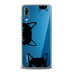 Lex Altern TPU Silicone Huawei Honor Case Elegant Black Cats