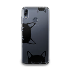 Lex Altern TPU Silicone Asus Zenfone Case Elegant Black Cats