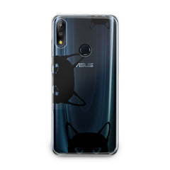 Lex Altern TPU Silicone Asus Zenfone Case Elegant Black Cats