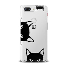 Lex Altern Elegant Black Cats OnePlus Case