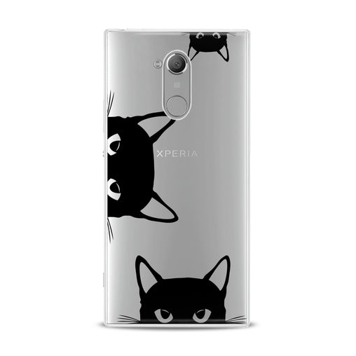 Lex Altern Elegant Black Cats Sony Xperia Case
