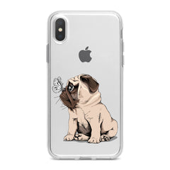 Lex Altern Cute Puppy Pug Phone Case for your iPhone & Android phone.