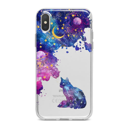 Lex Altern Amazing Galaxy Cat Phone Case for your iPhone & Android phone.
