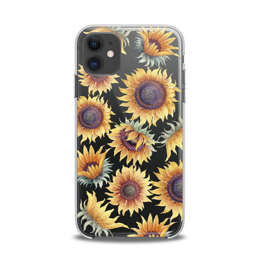 Lex Altern TPU Silicone iPhone Case Beautiful Sunflowers