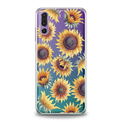 Lex Altern TPU Silicone Huawei Honor Case Beautiful Sunflowers