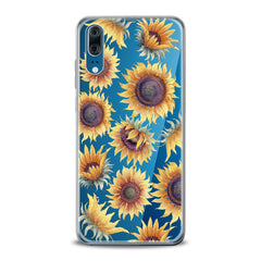 Lex Altern TPU Silicone Huawei Honor Case Beautiful Sunflowers