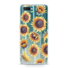 Lex Altern TPU Silicone Oppo Case Beautiful Sunflowers