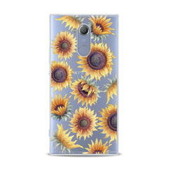 Lex Altern TPU Silicone Sony Xperia Case Beautiful Sunflowers
