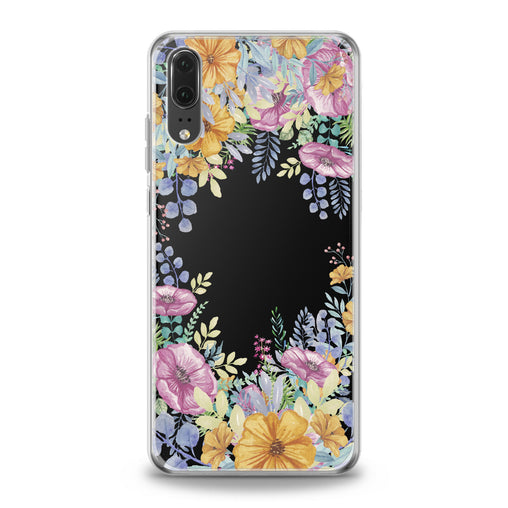 Lex Altern Spring Floral Pattern Huawei Honor Case
