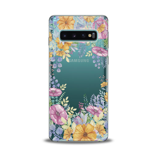 Lex Altern Spring Floral Pattern Samsung Galaxy Case