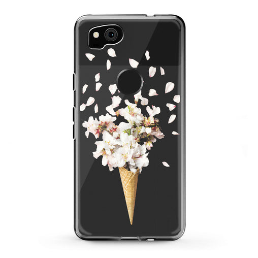 Lex Altern Google Pixel Case Floral Ice Cream
