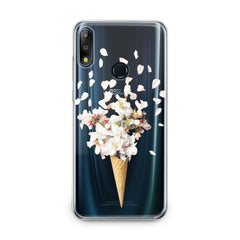 Lex Altern TPU Silicone Asus Zenfone Case Floral Ice Cream
