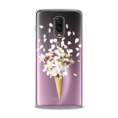 Lex Altern TPU Silicone OnePlus Case Floral Ice Cream
