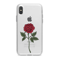 Lex Altern Red Printed Rose Phone Case for your iPhone & Android phone.