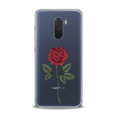 Lex Altern TPU Silicone Xiaomi Redmi Mi Case Red Printed Rose