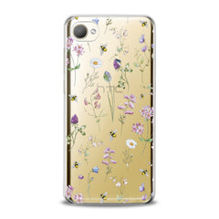 Lex Altern TPU Silicone HTC Case Wildflowers Theme