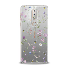 Lex Altern TPU Silicone Nokia Case Wildflowers Theme
