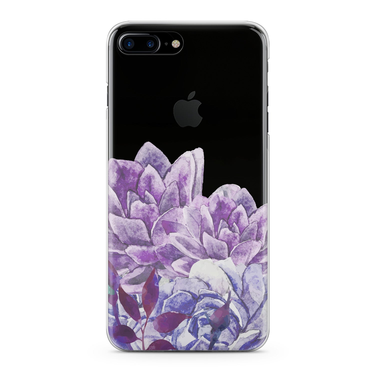Lex Altern Awesome Purple Flowers Phone Case for your iPhone & Android phone.