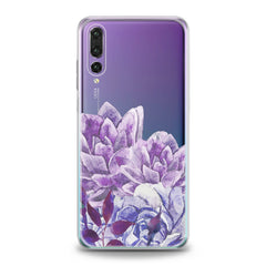 Lex Altern TPU Silicone Huawei Honor Case Awesome Purple Flowers