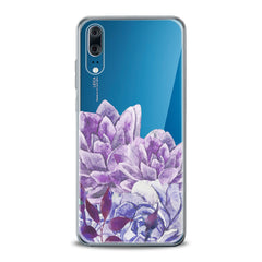 Lex Altern TPU Silicone Huawei Honor Case Awesome Purple Flowers