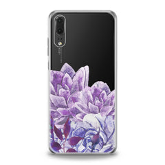 Lex Altern Awesome Purple Flowers Huawei Honor Case