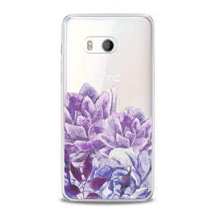 Lex Altern TPU Silicone HTC Case Awesome Purple Flowers