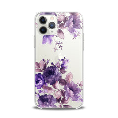 Lex Altern TPU Silicone iPhone Case Amazing Purple Plants