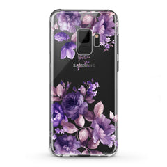 Lex Altern TPU Silicone Samsung Galaxy Case Amazing Purple Plants