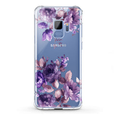 Lex Altern TPU Silicone Samsung Galaxy Case Amazing Purple Plants