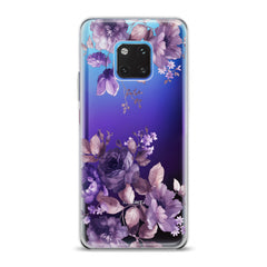 Lex Altern TPU Silicone Huawei Honor Case Amazing Purple Plants
