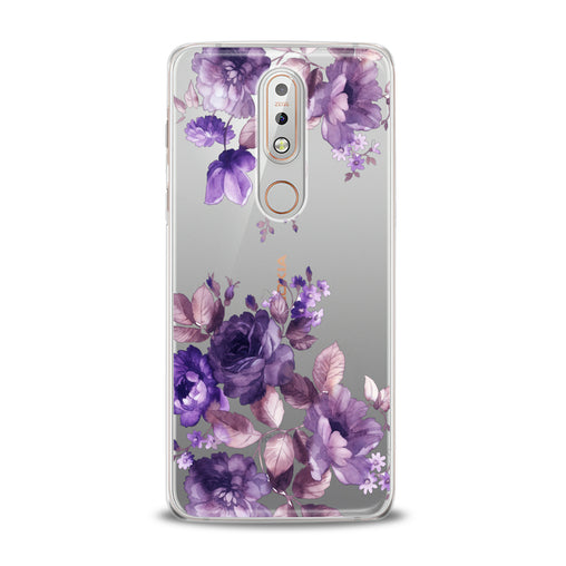 Lex Altern Amazing Purple Plants Nokia Case