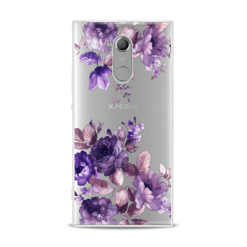 Lex Altern Amazing Purple Plants Sony Xperia Case