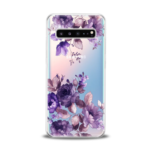 Lex Altern Amazing Purple Plants Samsung Galaxy Case