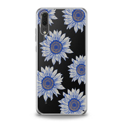 Lex Altern Painted Blue Sunflowers Huawei Honor Case