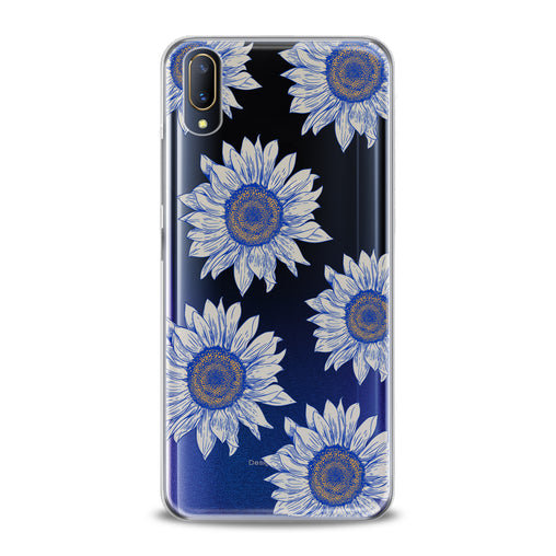 Lex Altern Painted Blue Sunflowers Vivo Case