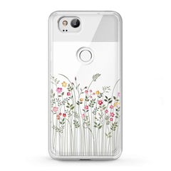 Lex Altern TPU Silicone Google Pixel Case Gentle Wildflowers Art
