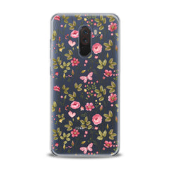 Lex Altern TPU Silicone Xiaomi Redmi Mi Case Cute Pink Plants