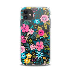 Lex Altern TPU Silicone iPhone Case Graphical Colored Flowers