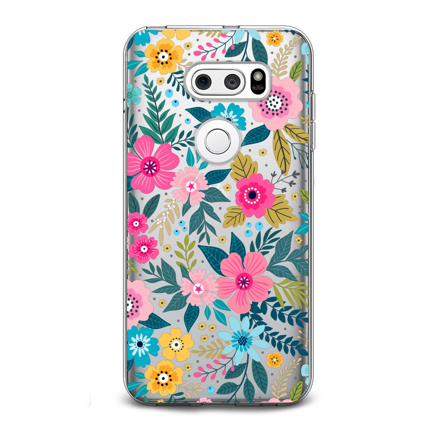 Lex Altern Graphical Colored Flowers LG Case
