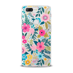 Lex Altern Graphical Colored Flowers OnePlus Case